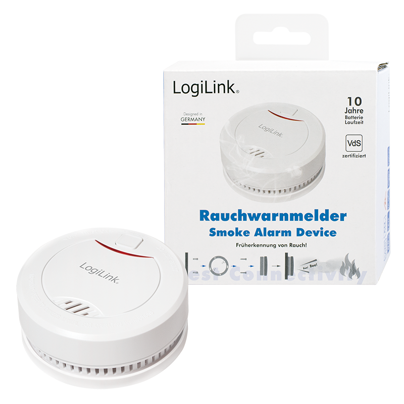 LogiLink Rauchmelder mit VdS Zulassung LogiLink Rauchmelder mit VdS Zulassung