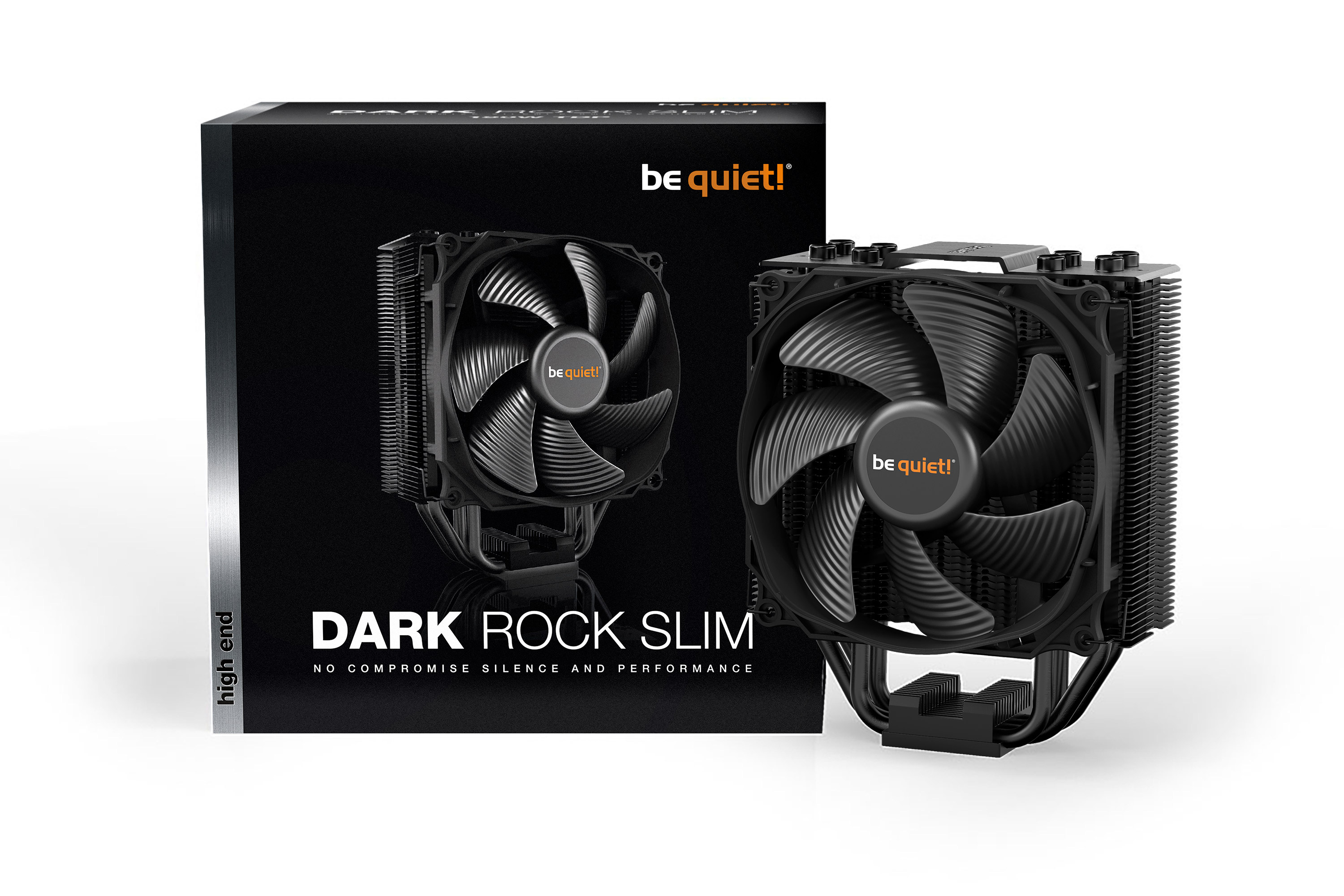 be quiet! Dark Rock Slim CPU-Kühler mit Silent Wings für Intel und AMD Prozessoren be quiet! Dark Rock Slim CPU-Kühler mit Silent Wings für Intel und AMD Prozessoren