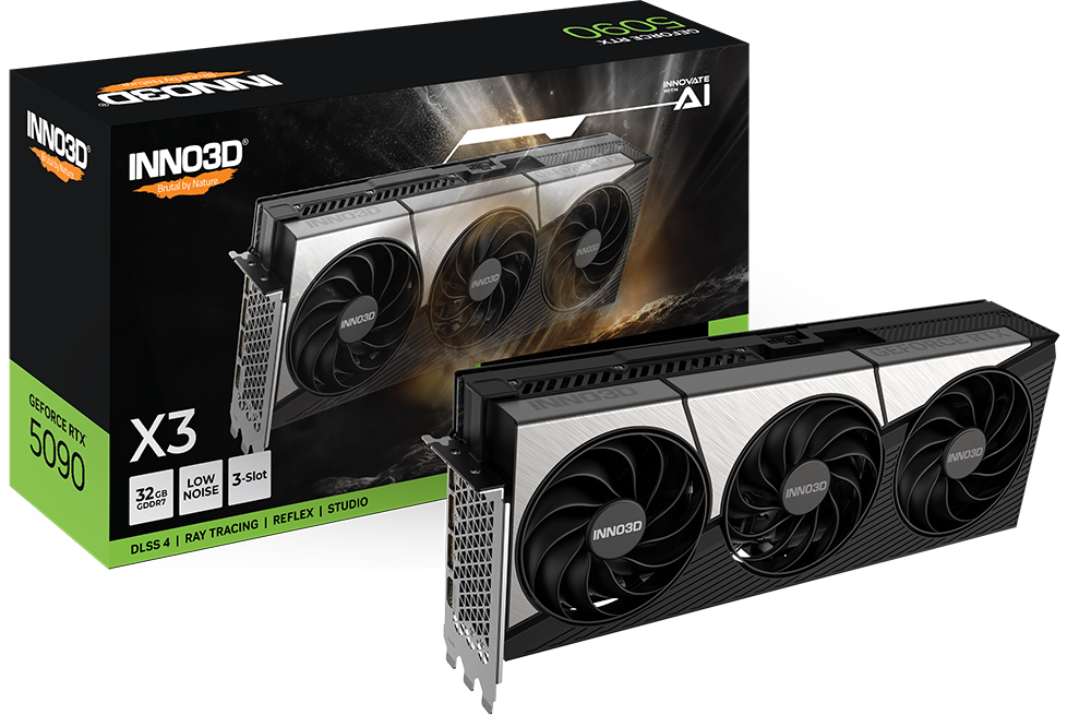 Inno3D GeForce RTX 5090 X3 32GB DDR7, HDMI /3xDP, PCIe 5.0