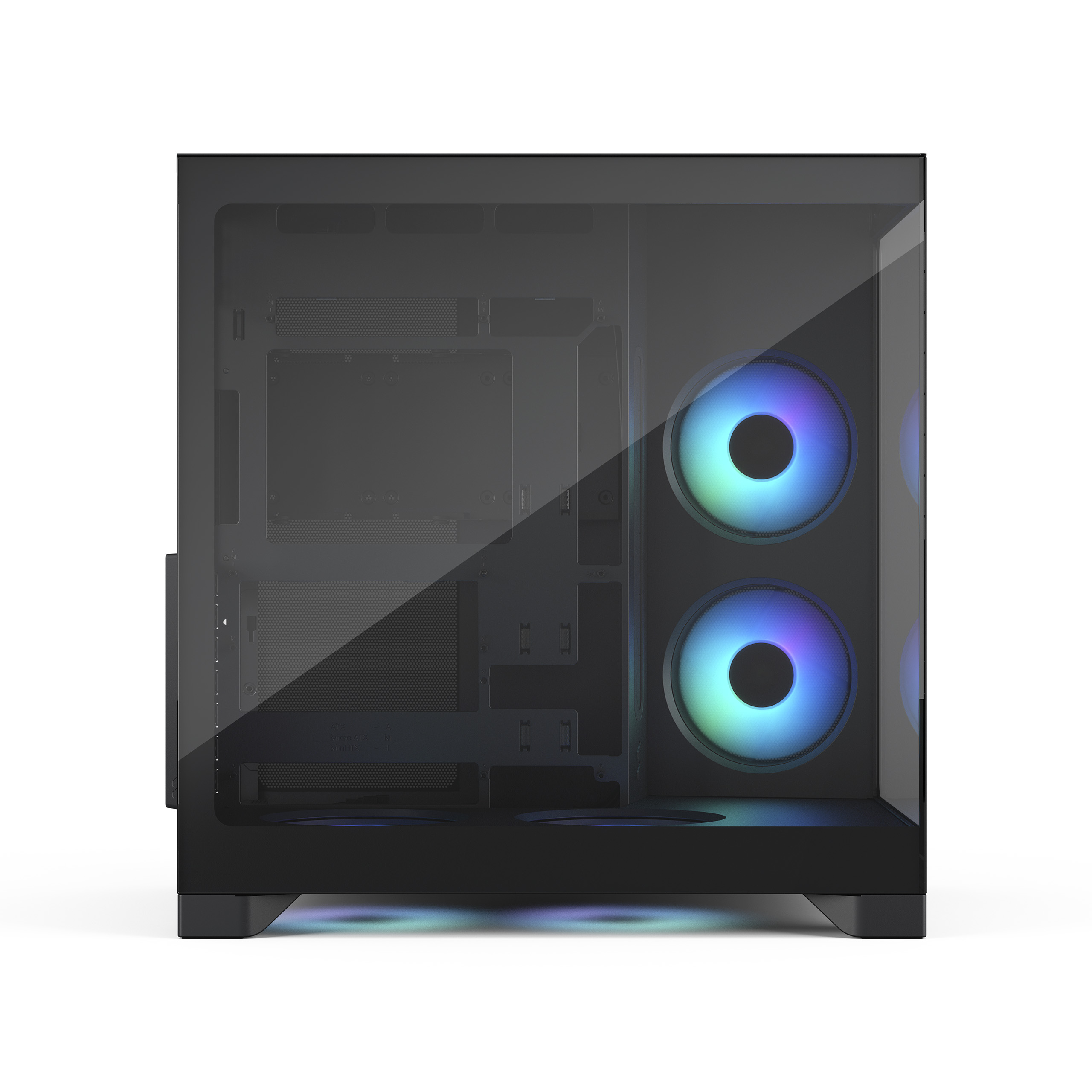 Fractal Design Pop 2 Vision RGB schwarz, Panorama Tower Gehäuse, ohne Netzteil