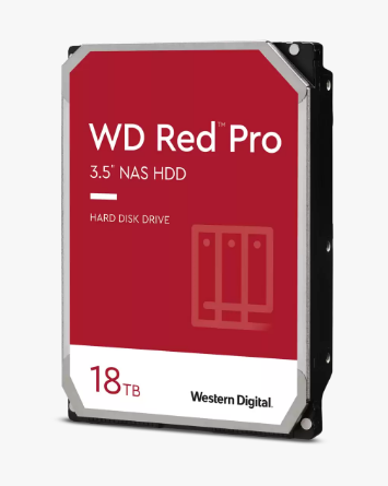 WD RED Pro WD181KFGX 3.5" HDD / Festplatte 18TB SATA 6Gb/s 7200rpm 512MB Cache 24x7 Dauerbetrieb WD RED Pro WD181KFGX 3.5" HDD / Festplatte 18TB SATA 6Gb/s 7200rpm 512MB Cache 24x7 Dauerbetrieb