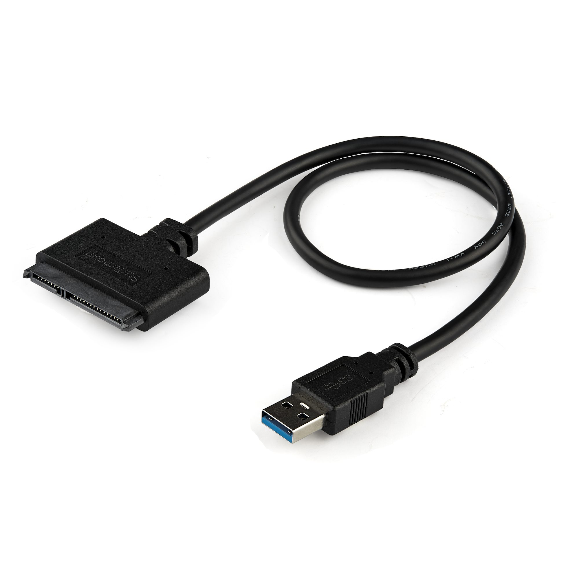 STARTECH.COM USB3.0 to 2.5in SATA III Hard Drive Adapter Cable w/ UASP SATA to USB3.0 Converter for SSD/HDD Hard Drive Adapter Cable