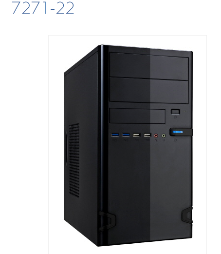 Komplettsystem Büro - INTEL i3-12100 16GB-DDR5 1TB-SSD-M.2 HDMI / DP / VGA, DVD-ROM