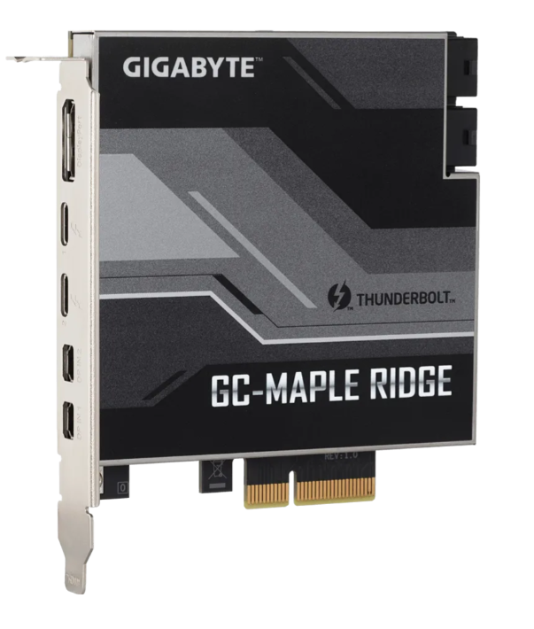 Gigabyte Intel Thunderbolt 4 Certified add-in card 1xDP 2xMini DP 2xThunderbolt