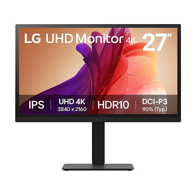 LG 27BA45U-B IPS TFT 68,4cm (27 Zoll) 16:9 3840x2160 5ms DP / 2xHDMI, schwarz