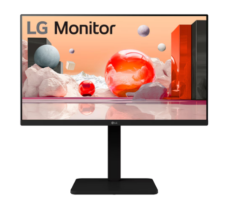 LG 27BA450-B IPS TFT 68,6cm (27 Zoll) 16:9 1920x1080 100Hz Pivot 5ms DP / HDMI / LS, schwarz