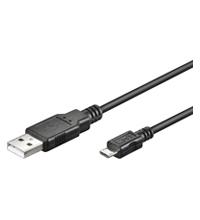USB Anschlusskabel 1,8 Meter USB-A Stecker/Micro-B Stecker (Handy) USB Anschlusskabel 1,8 Meter USB-A Stecker/Micro-B Stecker (Handy)