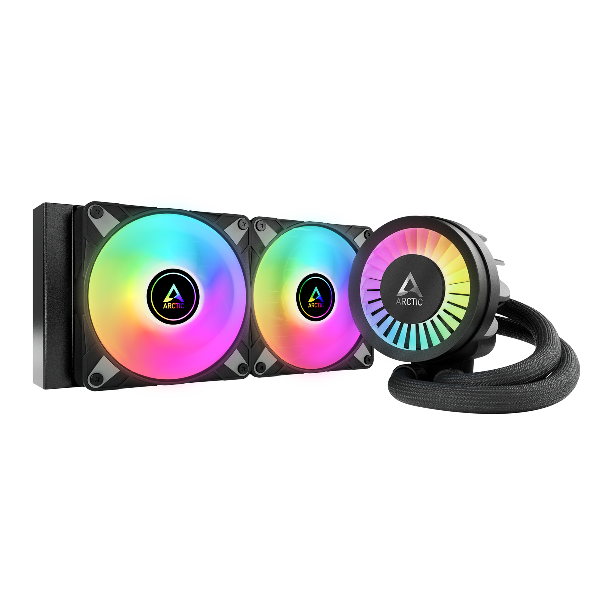 ARCTIC Liquid Freezer III 240 ARGB Black Wasserkühlung für Intel und AMD Prozessoren, 2x120mm Lüfter ARCTIC Liquid Freezer III 240 ARGB Black Wasserkühlung für Intel und AMD Prozessoren, 2x120mm Lüfter