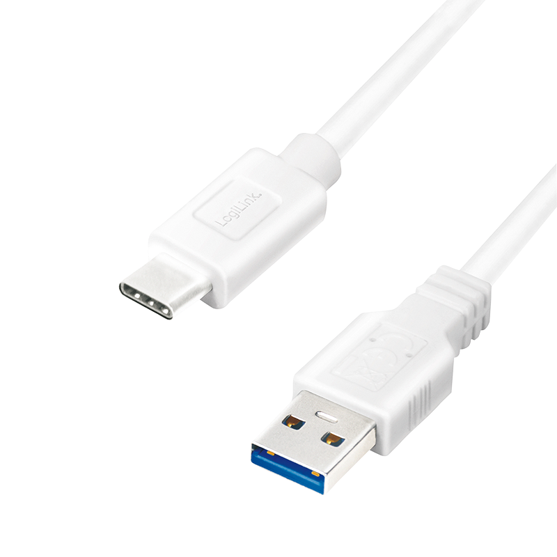 USB C/A Kabel 0,15 M. - USB Typ C-Stecker > USB 3.0 A-Stecker, weiß USB C/A Kabel 0,15 M. - USB Typ C-Stecker > USB 3.0 A-Stecker, weiß