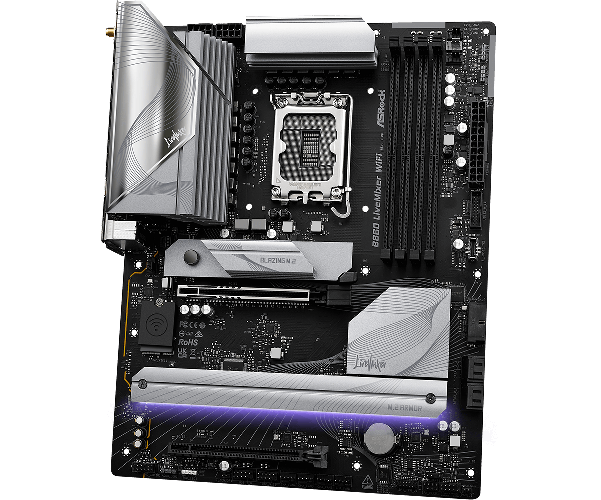 ASRock B860 LiveMixer WiFi DDR5 Intel S1851 retail