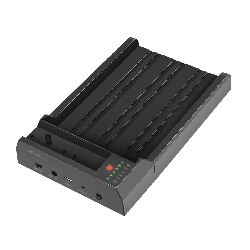 Logilink Docking- &amp; Klonstation  2,5" &amp; 3,5" SATA und M.2 NVMe USB3.2 Type C