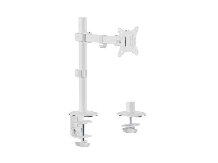 Tischhalterung neig- / schwenkbar, für TV-/TFT-Displays 43-81cm(17-32") bis 9kg, VESA 75/100mm, weiß Tischhalterung neig- / schwenkbar, für TV-/TFT-Displays 43-81cm(17-32") bis 9kg, VESA 75/100mm, weiß