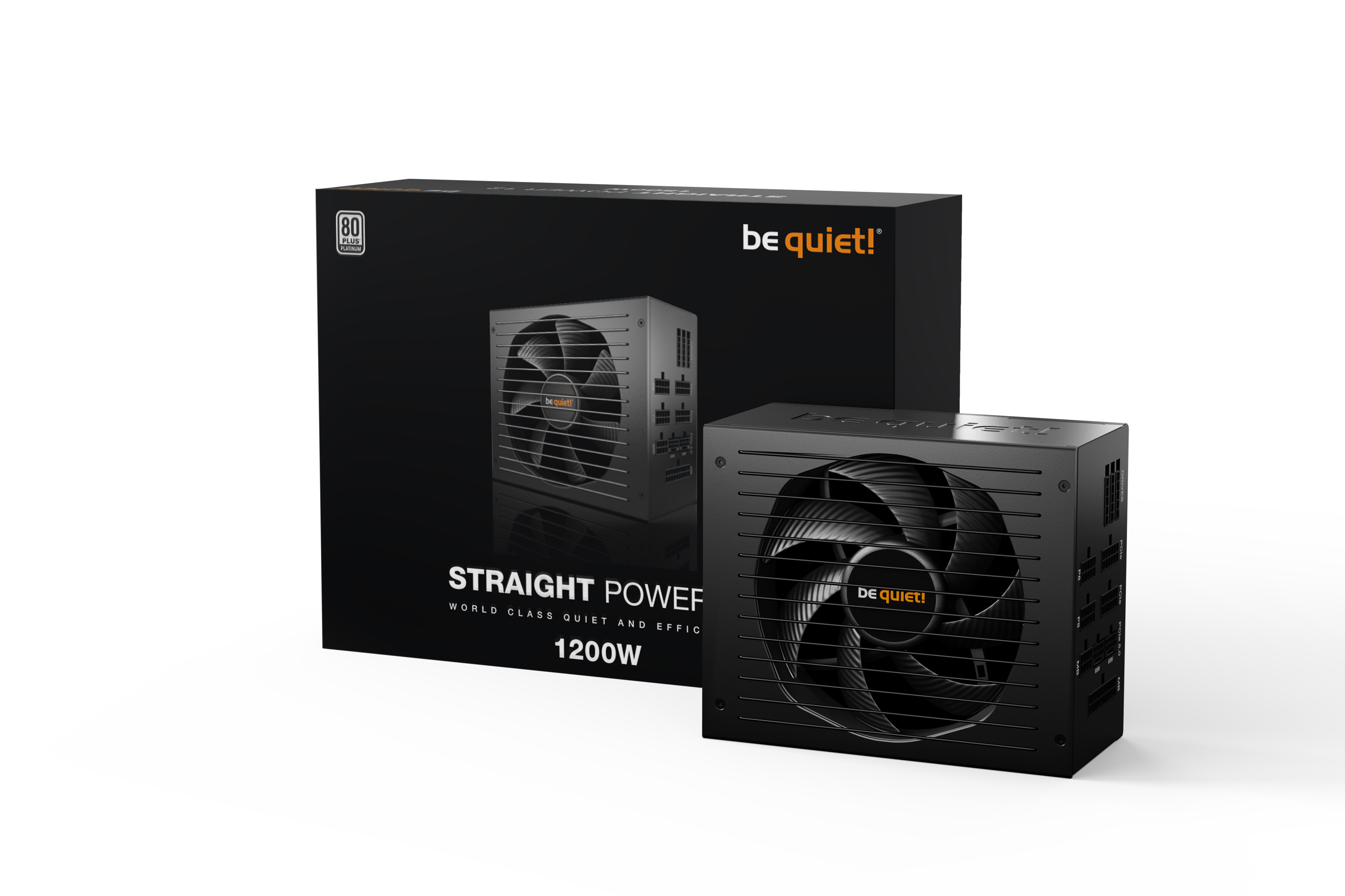 be quiet! Straight Power 12 1200W (80+ Platinum) PC-Netzteil Modular 135mm Silentlüfter ATX 3.0 / PCIe 5.0