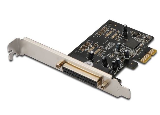 InLine I/O Karte 1x Parallel, Slot Bracket, PCIe InLine I/O Karte 1x Parallel, Slot Bracket, PCIe