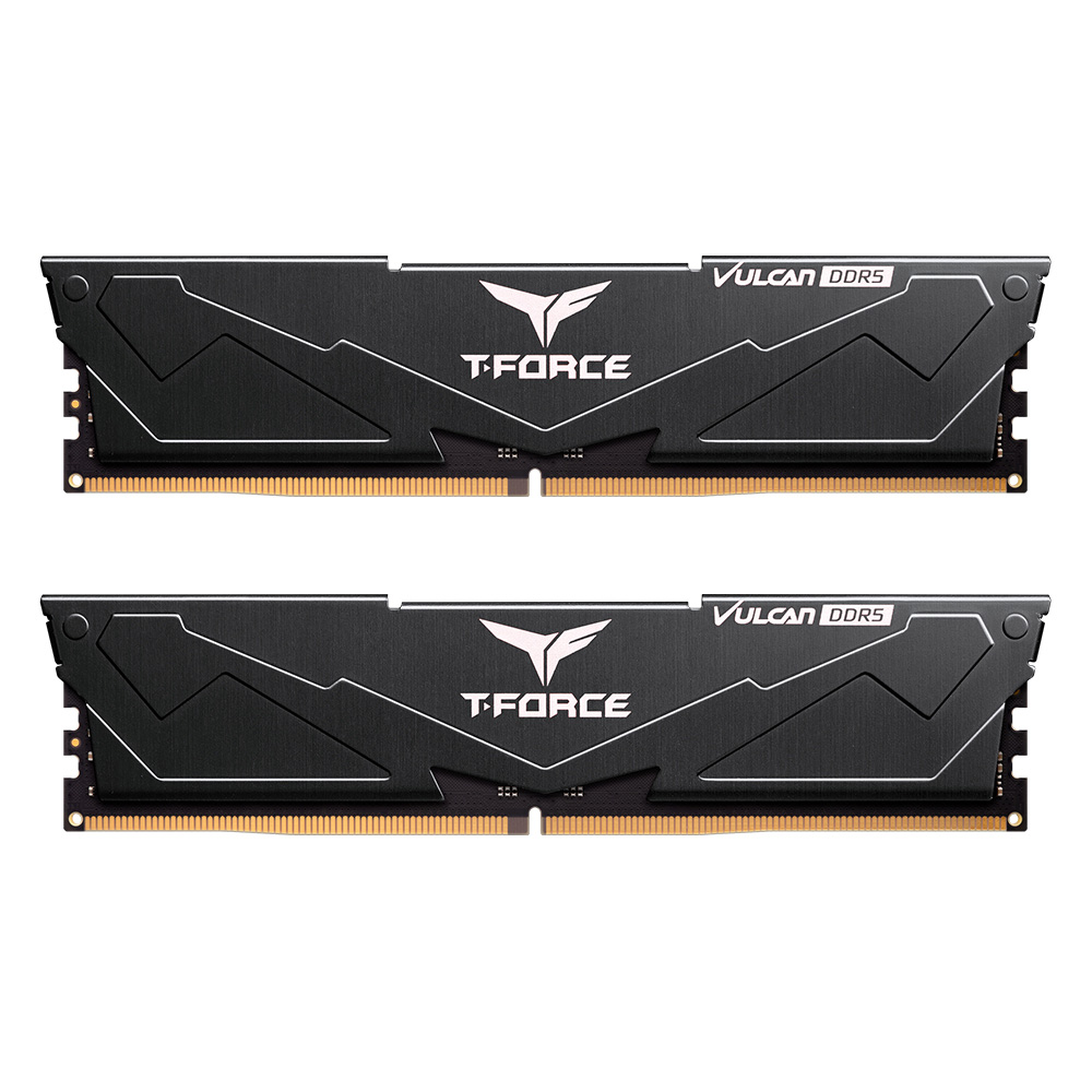 DDR5 RAM Team T-Force Vulcan Black 32GB (2x16GB) 6000MHz CL30