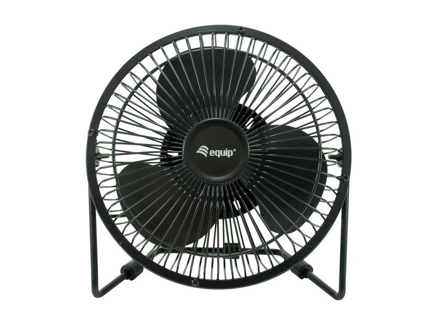 Equip Tischventilator USB 15cm Durchmesser, schwarz Equip Tischventilator USB 15cm Durchmesser, schwarz