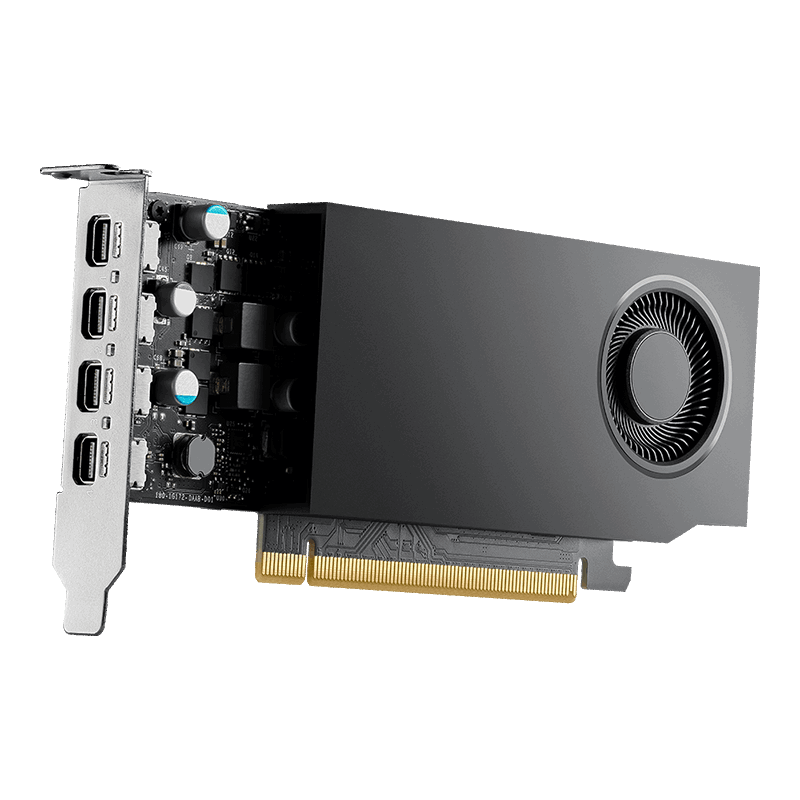 PNY nVidia Quadro RTX A1000 8GB GDDR6 4x Mini-DP smallBox LP, PCIe 4.0 PNY nVidia Quadro RTX A1000 8GB GDDR6 4x Mini-DP smallBox LP, PCIe 4.0