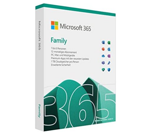 MS Office 365 Family (6 Personen) (DE) - Jahreslizenzcode ohne Datenträger MS Office 365 Family (6 Personen) (DE) - Jahreslizenzcode ohne Datenträger