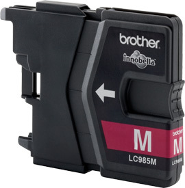 Brother LC-985M Tintenpatrone für DCP J125 J315W J515W MFC J220 J265W J410 J415W, magenta Brother LC-985M Tintenpatrone für DCP J125 J315W J515W MFC J220 J265W J410 J415W, magenta