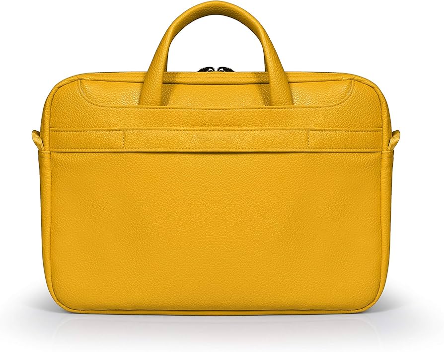 Port Zürich Notebooktasche in Lederoptik 39,6cm (13,3-14") gelb Port Zürich Notebooktasche in Lederoptik 39,6cm (13,3-14") gelb