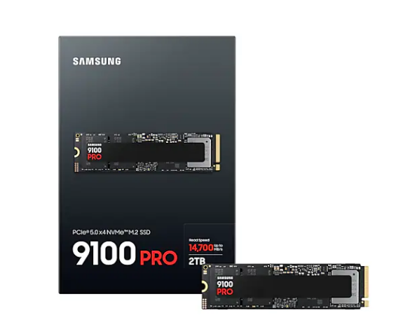 SSD Samsung 9100 Pro MZ-VAP2T0BW 2,0TB M.2 Typ 2280 PCIe 5.0 NVMe