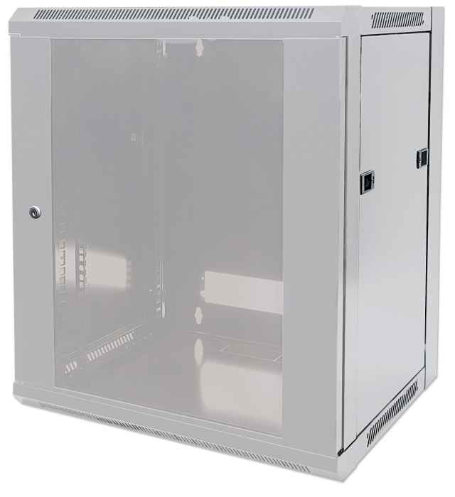 Server Schrank Intellinet 19" Wandverteiler (HxBxT 500x570x450mm) 9HE, grau unmontiert