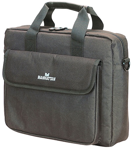 Notebooktasche Nylon - Innenmass 41x31x5cm (15.6"), schwarz Notebooktasche Nylon - Innenmass 41x31x5cm (15.6"), schwarz