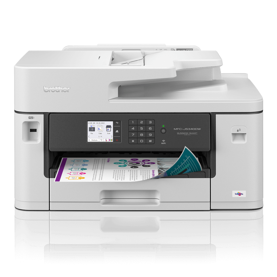 Brother MFC-J5340DWE EcoPro Tintenstrahldrucker Scanner Kopierer Fax A4 Duplex LAN WLAN Brother MFC-J5340DWE EcoPro Tintenstrahldrucker Scanner Kopierer Fax A4 Duplex LAN WLAN