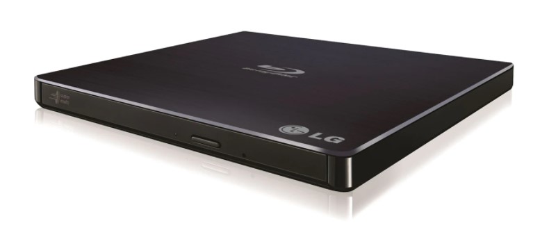 Hitachi/LG BP55EB40 Blu-ray DVD-Brenner slimline USB extern, schwarz Hitachi/LG BP55EB40 Blu-ray DVD-Brenner slimline USB extern, schwarz