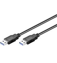 USB 3.0 Anschlusskabel 1,8 Meter USB-A Stecker/USB-A Stecker, 3x geschirmt