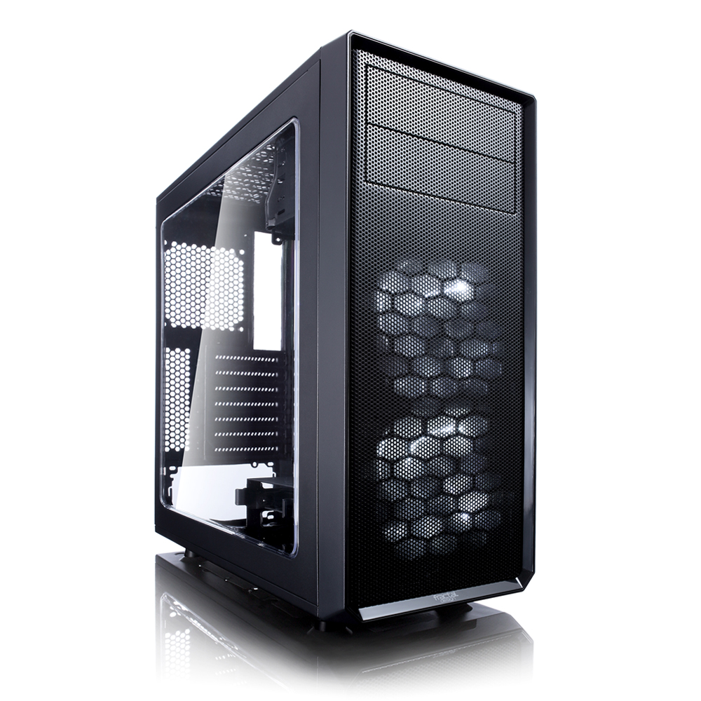 Fractal Design Focus G Black Window MidiTower Gehäuse, ohne Netzteil Fractal Design Focus G Black Window MidiTower Gehäuse, ohne Netzteil