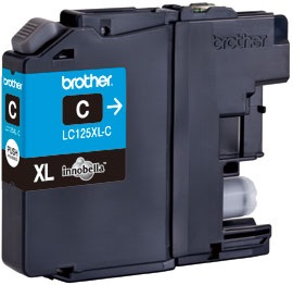 Brother LC-125XLC Tintenpatrone (Wecker) für DCP J4110 MFC J4410 J4510 J4610 J4710, cyan Brother LC-125XLC Tintenpatrone (Wecker) für DCP J4110 MFC J4410 J4510 J4610 J4710, cyan