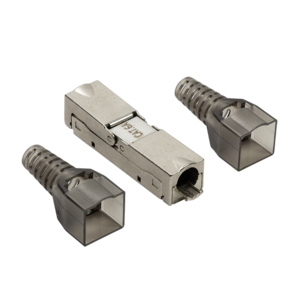 RJ45 Verbinder Feldkonfektionierbarer Steckverbinder Cat 6A, 10GE RJ45 Verbinder Feldkonfektionierbarer Steckverbinder Cat 6A, 10GE