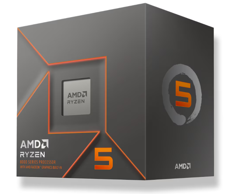 CPU-BOX AMD Ryzen 5 8600G 6x 4,3GHz Sockel-AM5 6-Core 22MB Cache 65Watt CPU-BOX AMD Ryzen 5 8600G 6x 4,3GHz Sockel-AM5 6-Core 22MB Cache 65Watt