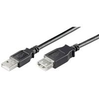 USB Verlängerungskabel 0,3 Meter USB-A Stecker/USB-A Buchse USB Verlängerungskabel 0,3 Meter USB-A Stecker/USB-A Buchse