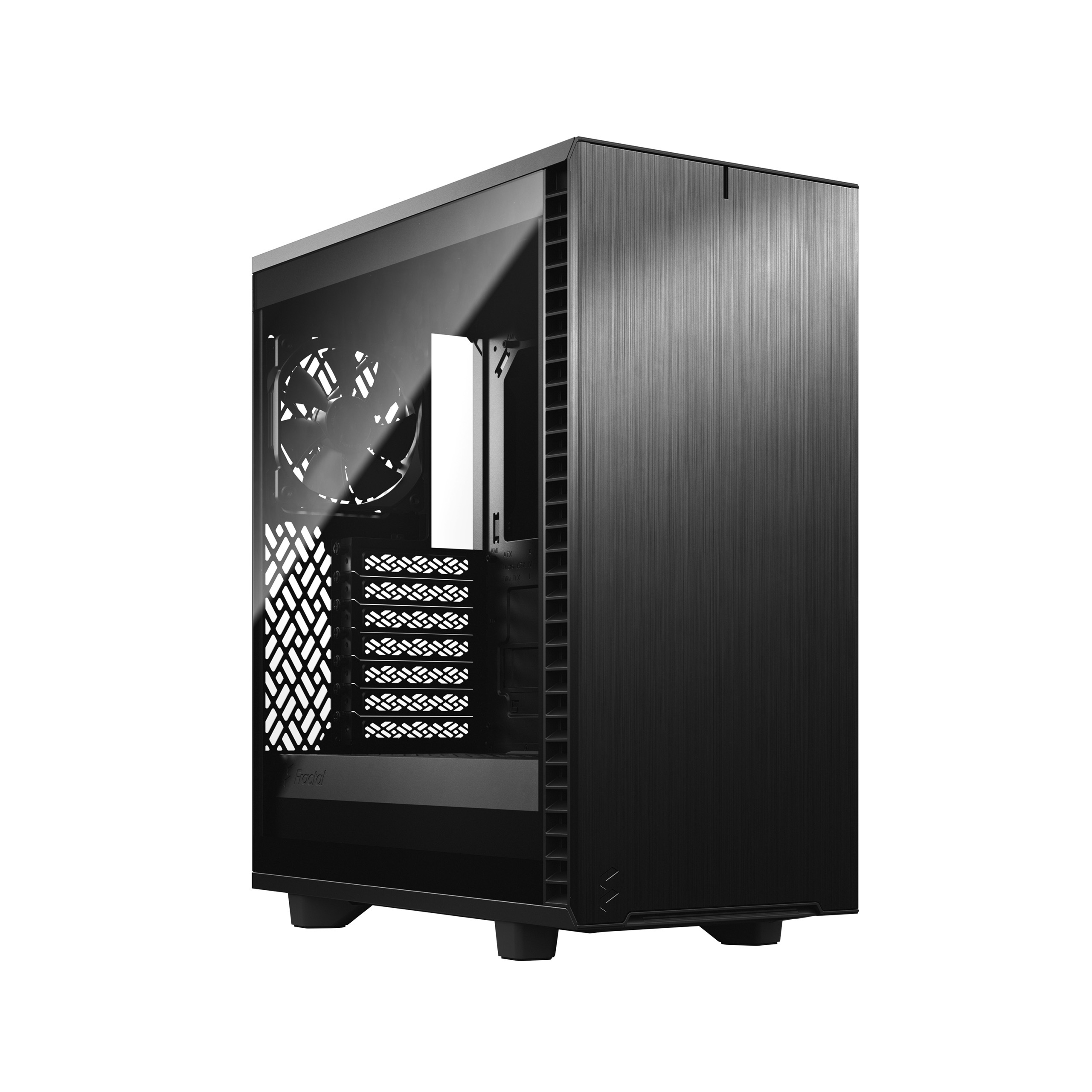 Fractal Design DEFINE 7 Compact Black TG MidiTower Gehäuse, ohne Netzteil Fractal Design DEFINE 7 Compact Black TG MidiTower Gehäuse, ohne Netzteil
