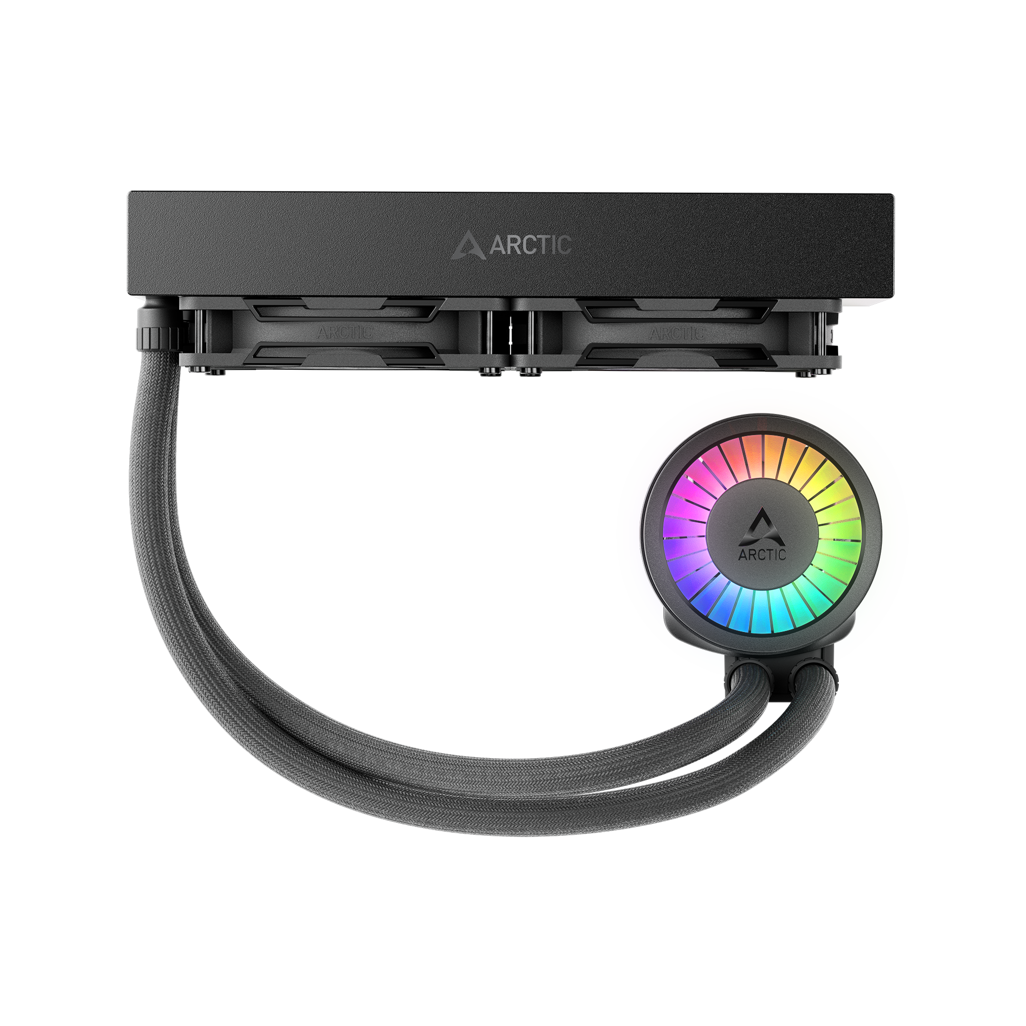 ARCTIC Liquid Freezer III Pro 240 ARGB Black Wasserkühlung für Intel und AMD Prozessoren, 2x120mm Lüfter