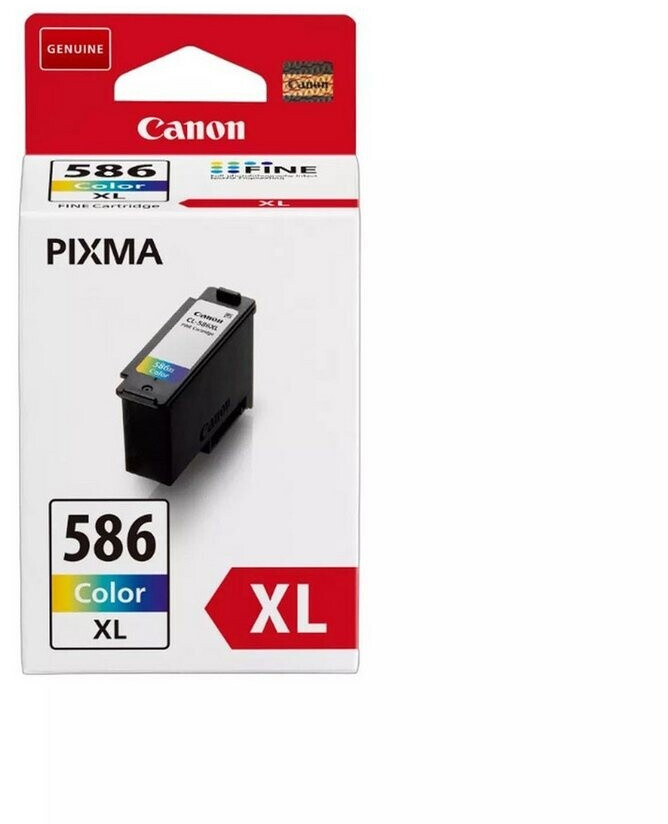 Canon CL-586 XL Tintenpatrone für TS6550, TS7650i, TS7750i, farbig bis 300 Seiten