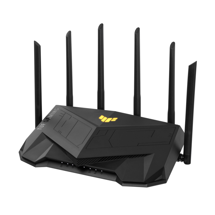 ASUS TUF Gaming AX6000 - Wireless Router - Wi-Fi 6 - Wi-Fi 6 - Desktop ASUS TUF Gaming AX6000 - Wireless Router - Wi-Fi 6 - Wi-Fi 6 - Desktop