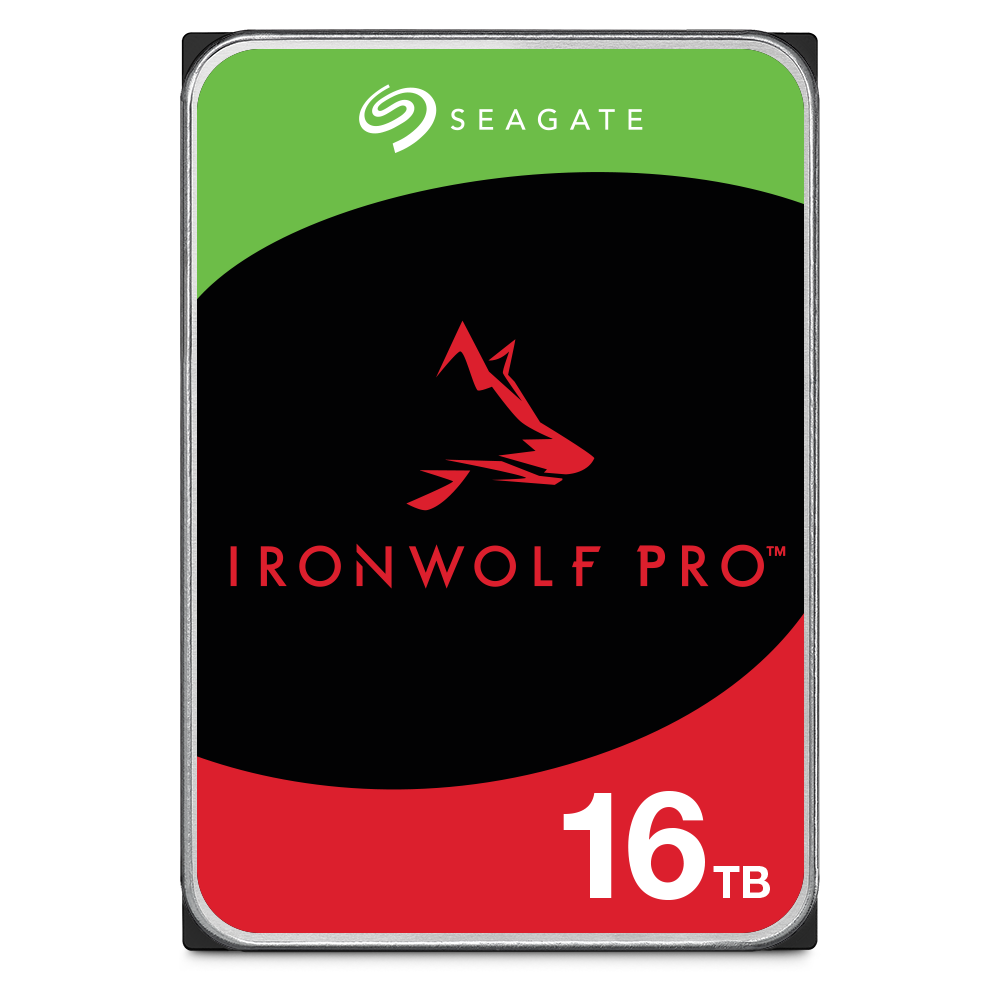 Seagate IronWolf Pro ST16000NT001 3.5" HDD / Festplatte 16TB SATA 6Gb/s 7200rpm 256MB Cache 24x7 Seagate IronWolf Pro ST16000NT001 3.5" HDD / Festplatte 16TB SATA 6Gb/s 7200rpm 256MB Cache 24x7