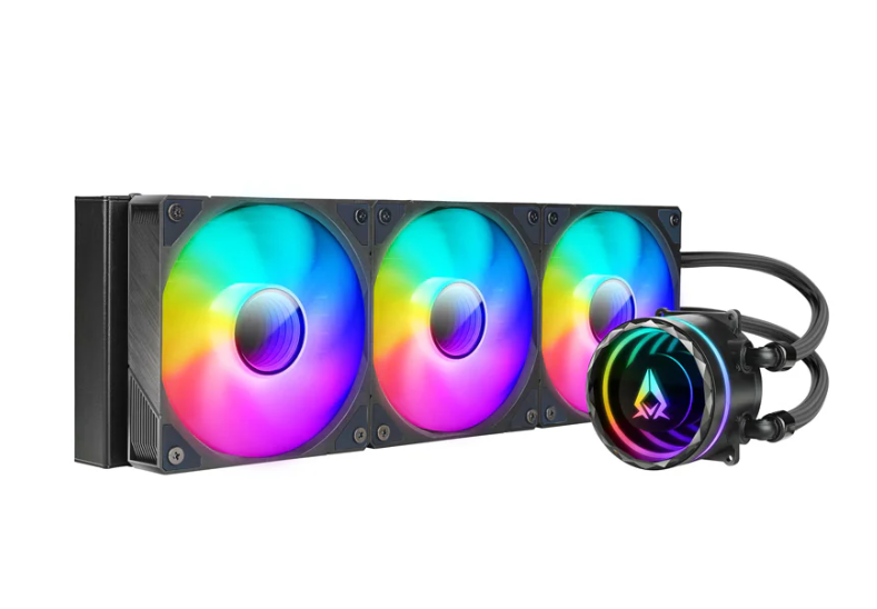 AZZA Blizzard 360mm ARGB AiO CPU Wasserkühlung für AMD und Intel