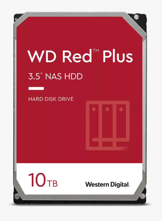 WD RED Plus WD101EFBX 3.5" HDD / Festplatte 10TB SATA 6Gb/s 7200rpm 256MB Cache 24x7 Dauerbetrieb WD RED Plus WD101EFBX 3.5" HDD / Festplatte 10TB SATA 6Gb/s 7200rpm 256MB Cache 24x7 Dauerbetrieb