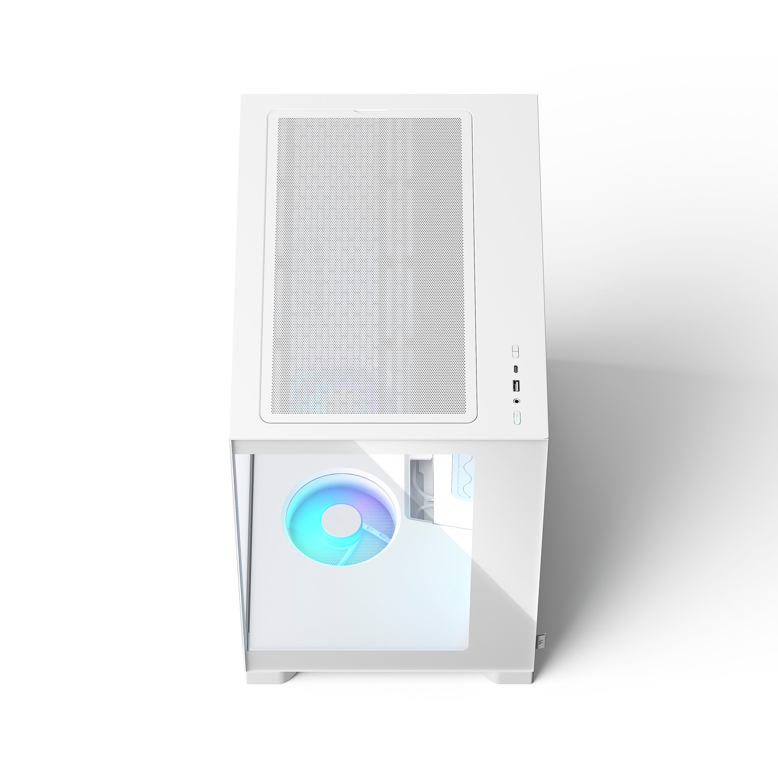 Fractal Design Pop 2 Vision RGB weiss, Panorama Tower Gehäuse, ohne Netzteil