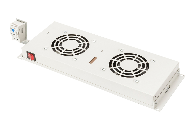 19" Digitus Einschublüfter 2Lüfter 48,3cm 19Zoll mit Thermostat + EIN/AUS Schalter, grau 19" Digitus Einschublüfter 2Lüfter 48,3cm 19Zoll mit Thermostat + EIN/AUS Schalter, grau