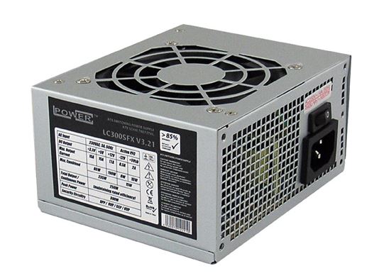 SFX-Netzteil 300Watt LC-Power LC3000SFX V3.21 PFC / 80mm Lüfter SFX-Netzteil 300Watt LC-Power LC3000SFX V3.21 PFC / 80mm Lüfter