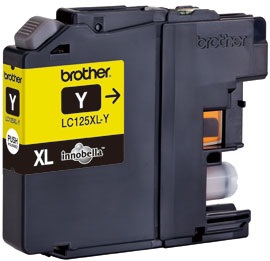 Brother LC-125XLY Tintenpatrone (Wecker) für DCP J4110 MFC J4410 J4510 J4610 J4710, gelb Brother LC-125XLY Tintenpatrone (Wecker) für DCP J4110 MFC J4410 J4510 J4610 J4710, gelb