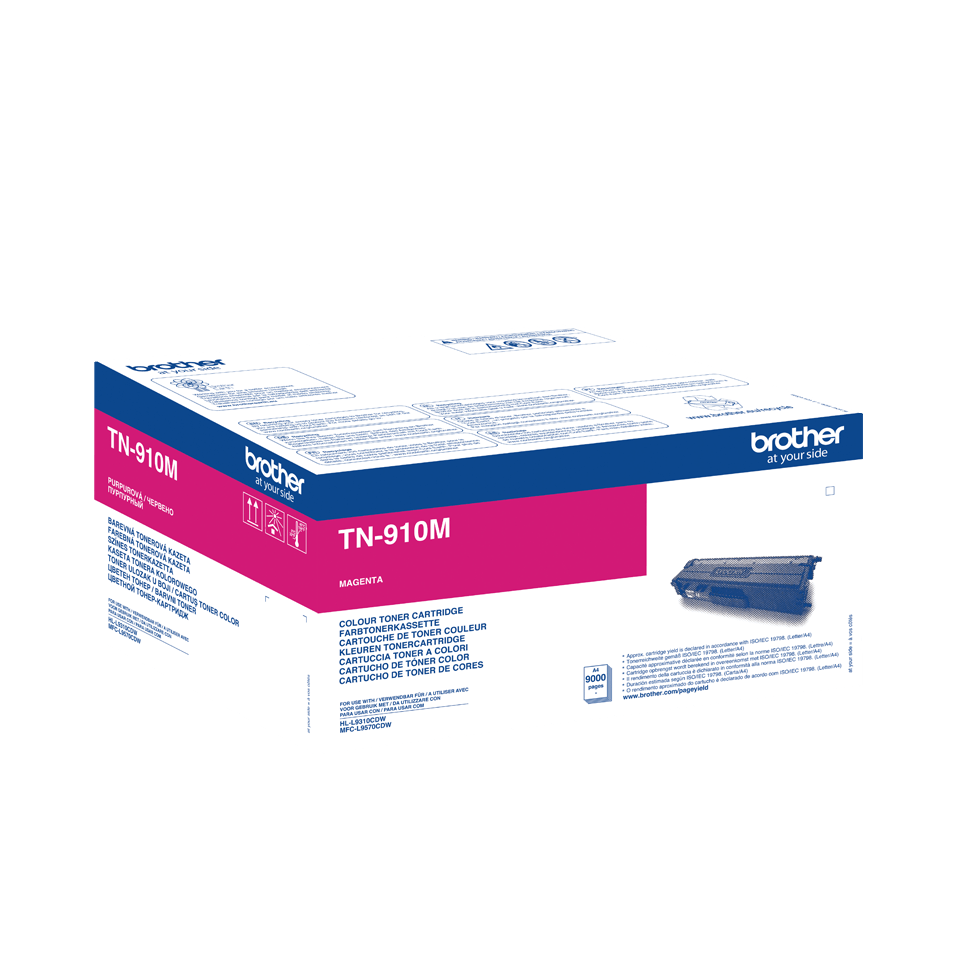 Brother Toner TN-910M für HL-L9310 / MFC-L9570, 9000 Seiten, magenta Brother Toner TN-910M für HL-L9310 / MFC-L9570, 9000 Seiten, magenta