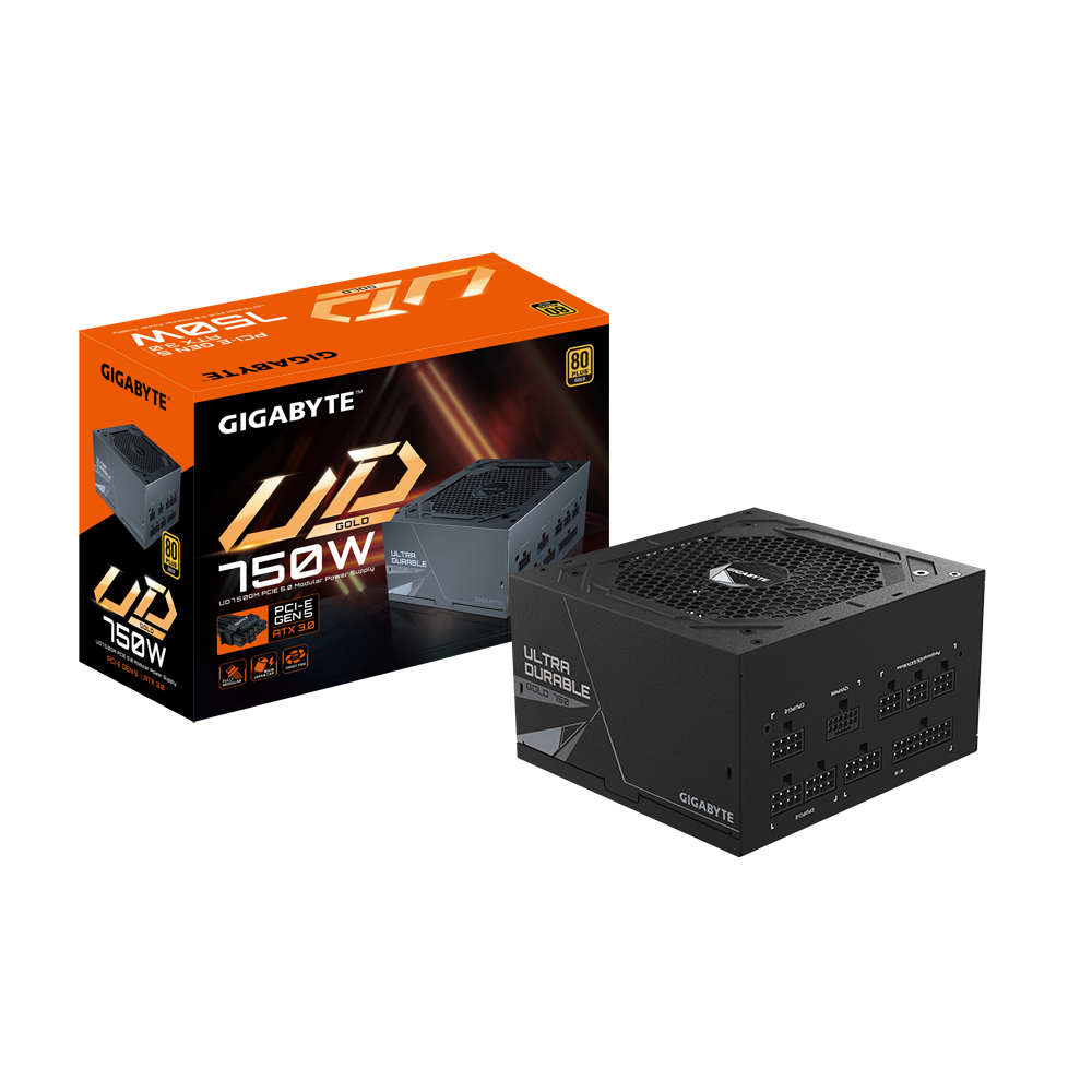 Gigabyte GP-UD750GM PG5 V2  750W (80+ Gold) Modular PC-Netzteil ATX 3.1 / PCIe 5.1