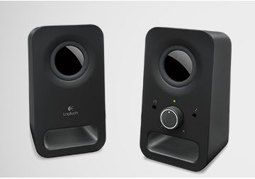 Logitech Z150 2.0 Aktiv-Lautsprechersystem, schwarz Logitech Z150 2.0 Aktiv-Lautsprechersystem, schwarz