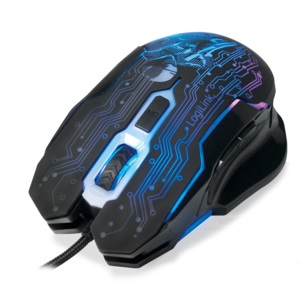 LogiLink Gaming Mouse USB 6-Tasten 2400dpi, schwarz LogiLink Gaming Mouse USB 6-Tasten 2400dpi, schwarz